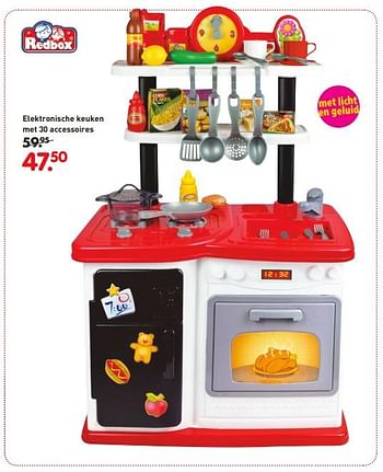 Promotions Elektronische keuken met 30 accessoires - Redbox - Valide de 01/11/2018 à 06/12/2018 chez Unikamp