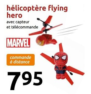 Promotions Hélicoptère flying hero - Marvel - Valide de 14/11/2018 à 20/11/2018 chez Action