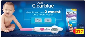 Promoties Ovulatietest - Clearblue - Geldig van 13/11/2018 tot 25/11/2018 bij Kruidvat
