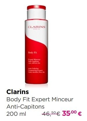 Promotions Clarins body fit expert minceur anti-capitons - Clarins - Valide de 12/11/2018 à 02/12/2018 chez ICI PARIS XL