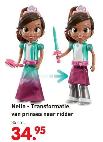 Promotions Nella - transformatie van prinses naar ridder - Nella - Valide de 01/11/2018 à 06/12/2018 chez Unikamp
