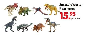 Promoties Jurassic world roarivores - Jurassic World - Geldig van 01/11/2018 tot 06/12/2018 bij Unikamp