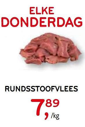 Promoties Rundsstoofvlees - Huismerk - C&B - Geldig van 14/11/2018 tot 20/11/2018 bij C&B