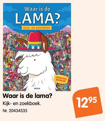 Promoties Waar is de lama? - Huismerk - Fun - Geldig van 07/11/2018 tot 27/11/2018 bij Fun