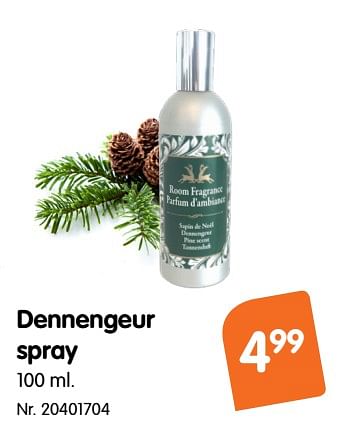 Promoties Dennengeur spray - Huismerk - Fun - Geldig van 07/11/2018 tot 27/11/2018 bij Fun