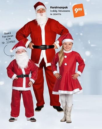 Promoties Kerstmanpak - Huismerk - Fun - Geldig van 07/11/2018 tot 27/11/2018 bij Fun