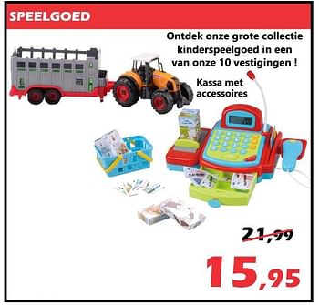 Promoties Kassa met accessoires - Huismerk - Itek - Geldig van 07/11/2018 tot 27/11/2018 bij Itek