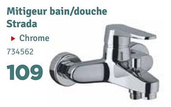 Promotions Mitigeur bain-douche strada - Produit maison - Mr. Bricolage - Valide de 01/11/2018 à 31/12/2018 chez Mr. Bricolage