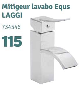 Promotions Mitigeur lavabo equs laggi - Produit maison - Mr. Bricolage - Valide de 01/11/2018 à 31/12/2018 chez Mr. Bricolage