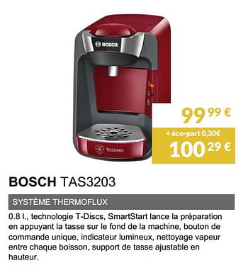 Promotions Bosch tassimo tas3203 - Bosch - Valide de 01/11/2018 à 31/03/2019 chez Copra