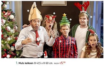 Promoties Muts kalkoen - Huismerk - Dreamland - Geldig van 22/11/2018 tot 24/12/2018 bij Dreamland