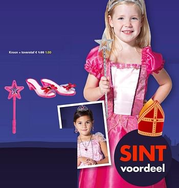 Promoties Kroon + toverstaf - Huismerk - Wibra - Geldig van 19/11/2018 tot 01/12/2018 bij Wibra