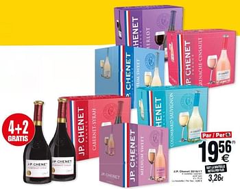 Promoties J.p. chenet 2016-17 - Rode wijnen - Geldig van 20/11/2018 tot 26/11/2018 bij Cora