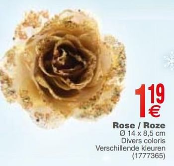 Promoties Rose - roze - Huismerk - Cora - Geldig van 20/11/2018 tot 03/12/2018 bij Cora