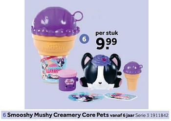 Huismerk - Intertoys Smooshy creamery pets Promotie bij Intertoys