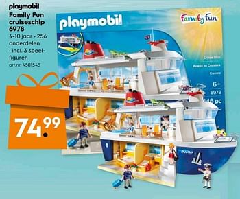 Playmobil Family cruiseschip - bij Blokker