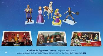 Promotions Coffret de figurines disney - Disney - Valide de 21/11/2018 à 24/12/2018 chez Auchan Ronq