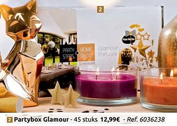 Promoties Partybox glamour - Huismerk - Carrefour  - Geldig van 24/11/2018 tot 31/12/2018 bij Carrefour