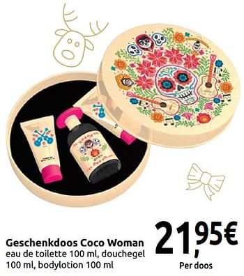 Promoties Geschenkdoos coco woman - CoCo - Geldig van 24/11/2018 tot 31/12/2018 bij Carrefour
