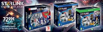 Promoties Ps4 starlink battle for atlas starter pack - Ubisoft - Geldig van 24/11/2018 tot 31/12/2018 bij Carrefour
