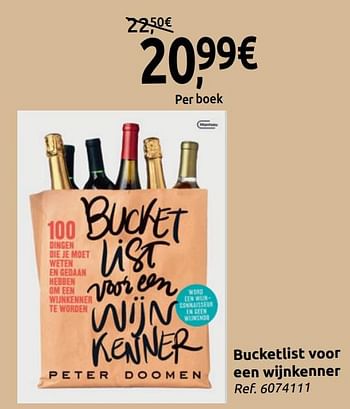 Promotions Bucketlist voor een wijnkenner - Produit maison - Carrefour  - Valide de 24/11/2018 à 31/12/2018 chez Carrefour
