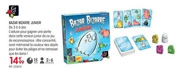 Promoties Bazar bizarre junior - CI Games - Geldig van 01/10/2018 tot 31/12/2018 bij Oxybul