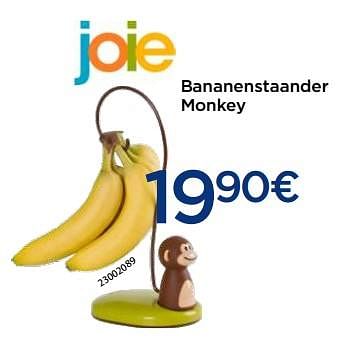 Promoties Bananenstaander monkey - Joie - Geldig van 03/12/2018 tot 31/12/2018 bij Krefel
