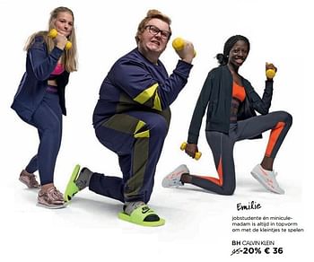 Promoties Bh - Calvin Klein - Geldig van 30/11/2018 tot 31/12/2018 bij Molecule