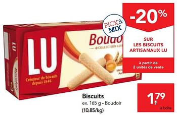 Promotions Biscuits - Lu - Valide de 05/12/2018 à 18/12/2018 chez Makro