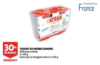 Promotions Yaourt du monde danone - Danone - Valide de 28/11/2018 à 11/12/2018 chez Auchan Ronq