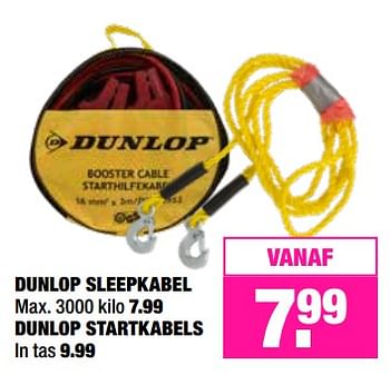 Promoties Dunlop sleepkabel - Dunlop - Geldig van 03/12/2018 tot 16/12/2018 bij Big Bazar