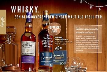 Promoties Benromach whisky single malt - Benromach - Geldig van 28/11/2018 tot 31/12/2018 bij Delhaize