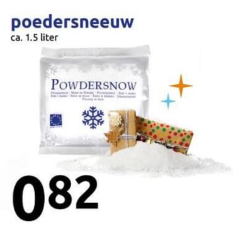 Promoties Poedersneeuw - Huismerk - Action - Geldig van 05/12/2018 tot 11/12/2018 bij Action