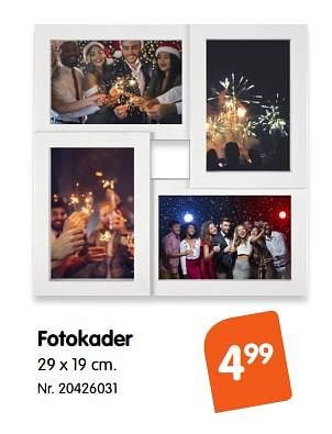 Promoties Fotokader - Huismerk - Fun - Geldig van 30/11/2018 tot 25/12/2018 bij Fun