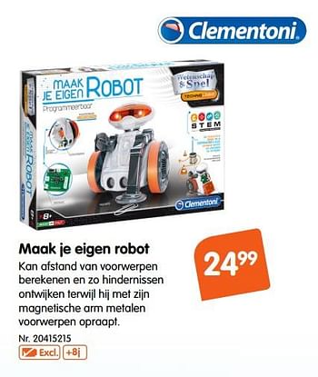 Promoties Maak je eigen robot - Clementoni - Geldig van 30/11/2018 tot 25/12/2018 bij Fun