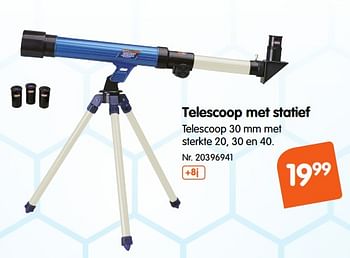 Promoties Telescoop met statief - Huismerk - Fun - Geldig van 30/11/2018 tot 25/12/2018 bij Fun