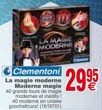 Promotions La magie moderne moderne magie - Clementoni - Valide de 04/12/2018 à 17/12/2018 chez Cora