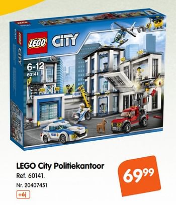 Promoties Lego city politiekantoor - Lego - Geldig van 30/11/2018 tot 25/12/2018 bij Fun