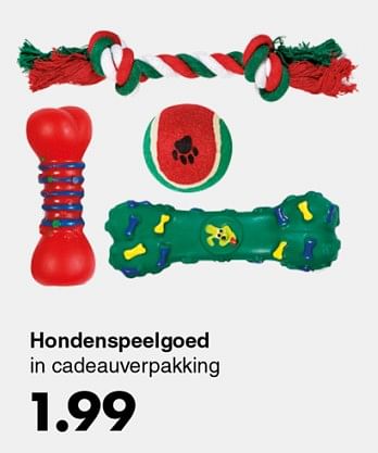 Promoties Hondenspeelgoed - Huismerk - Wibra - Geldig van 03/12/2018 tot 15/12/2018 bij Wibra