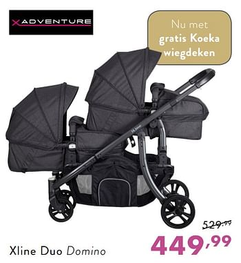 Promoties Xline duo domino - Xadventure - Geldig van 03/12/2018 tot 08/12/2018 bij Baby & Tiener Megastore