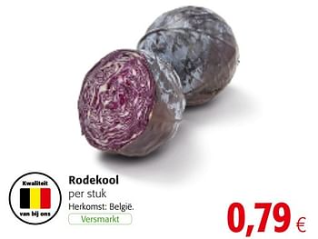Promoties Rodekool - Huismerk - Colruyt - Geldig van 05/12/2018 tot 18/12/2018 bij Colruyt