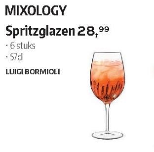 Promoties Mixology spritzglazen - Luigi Bormioli - Geldig van 03/12/2018 tot 31/12/2018 bij Selexion