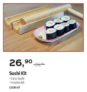 Promoties Sushi kit - Cookut - Geldig van 03/12/2018 tot 31/12/2018 bij Selexion
