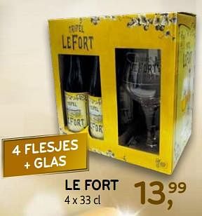 Promoties Le fort - Lefort - Geldig van 05/12/2018 tot 11/12/2018 bij C&B