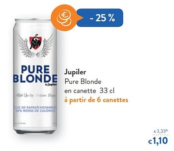 Promoties Jupiler pure blonde - Jupiler - Geldig van 05/12/2018 tot 13/12/2018 bij OKay