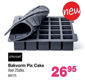 Promoties Bakvorm pix cake - Siliko Wart - Geldig van 03/12/2018 tot 31/12/2018 bij Home & Co