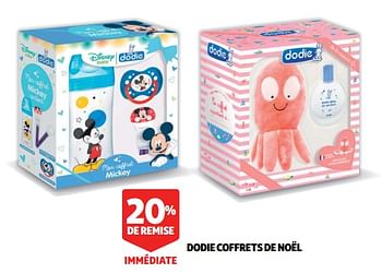 Promoties Dodie coffrets de noël - Dodie - Geldig van 05/12/2018 tot 22/12/2018 bij Auchan