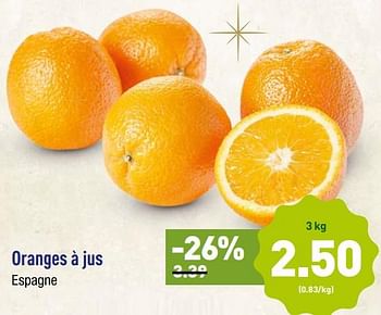 Promotions Oranges à jus - Produit maison - Aldi - Valide de 10/12/2018 à 15/12/2018 chez Aldi