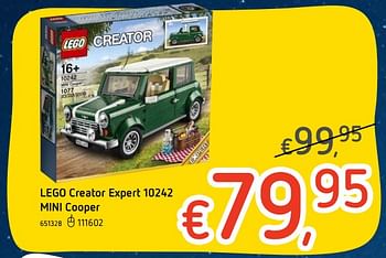 Promoties Lego creator expert 10242 mini cooper - Lego - Geldig van 12/12/2018 tot 31/12/2018 bij Dreamland