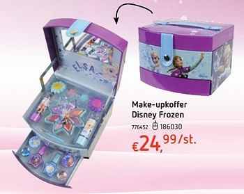 Promoties Make-upkoffer disney frozen - Disney - Geldig van 12/12/2018 tot 31/12/2018 bij Dreamland